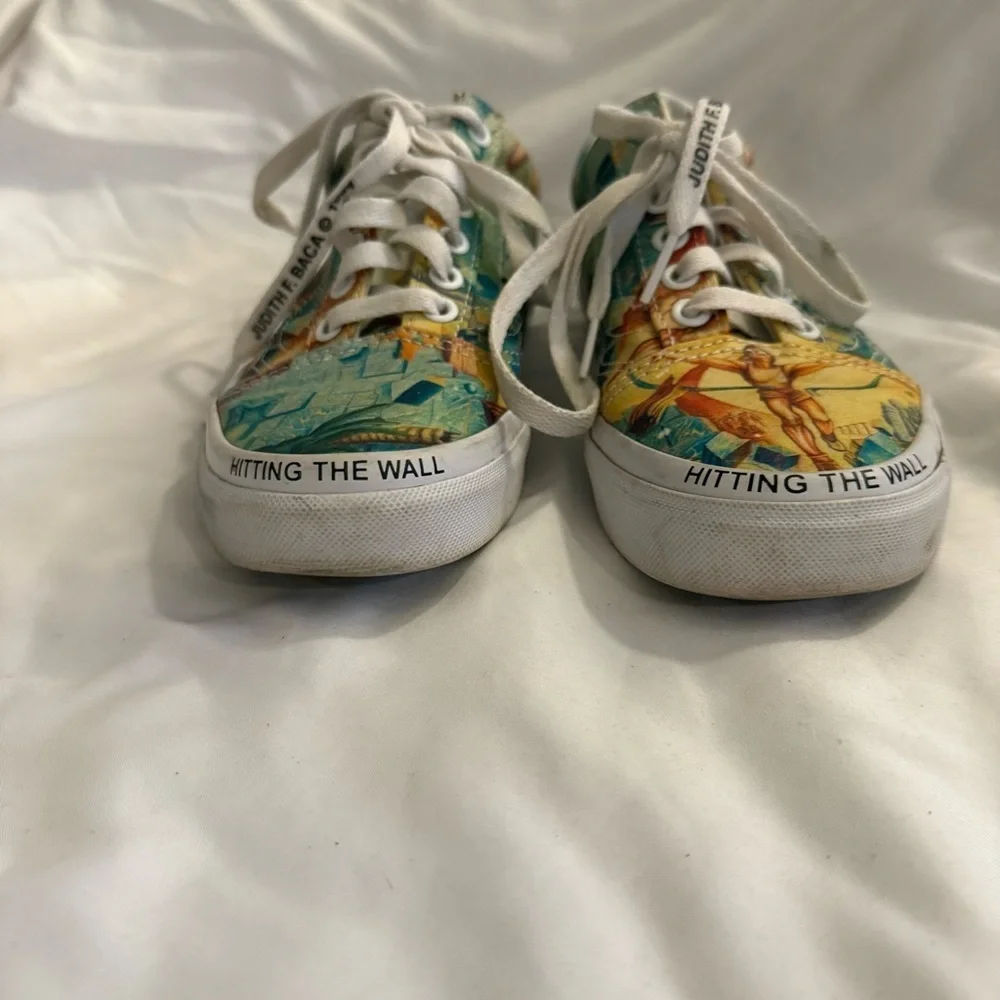 EUC Vans X MOCA Limited Edition Judith F. Baca Old Skool Sneaker